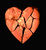 cracked heart (can stock pd photo